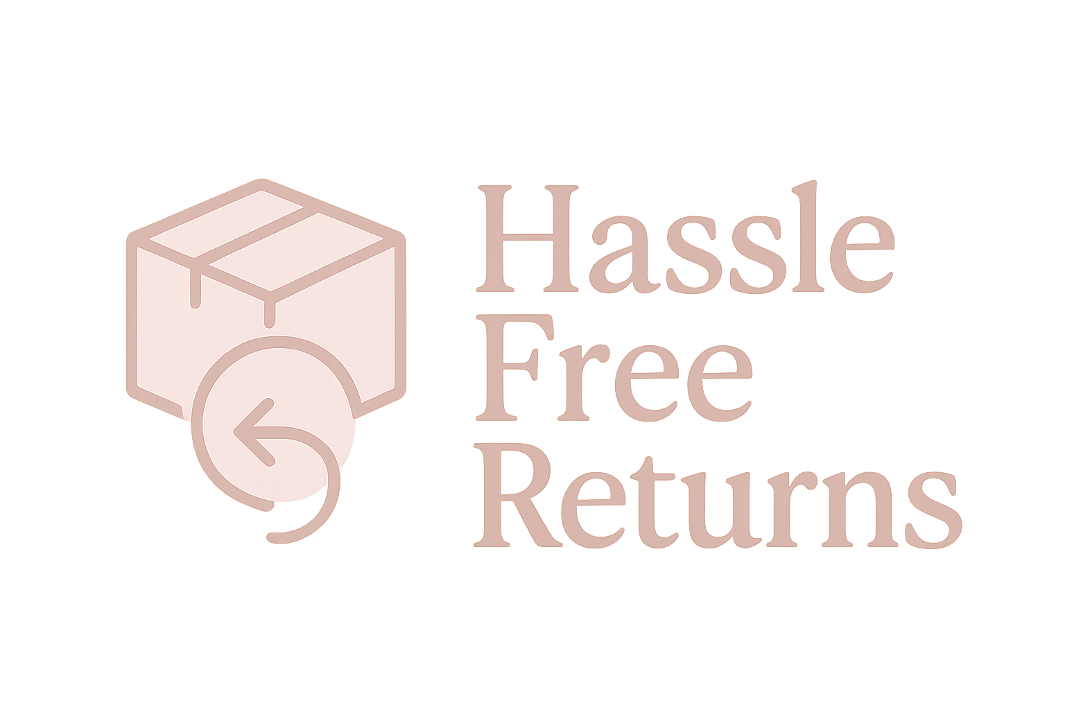 image for Hassle free returns image in light pinki colour with transparent background
