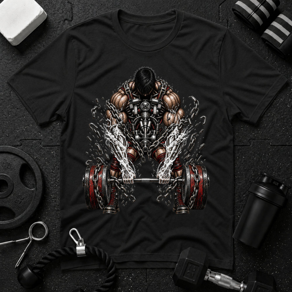 Muscular Deadlift Dragon- T-shirt