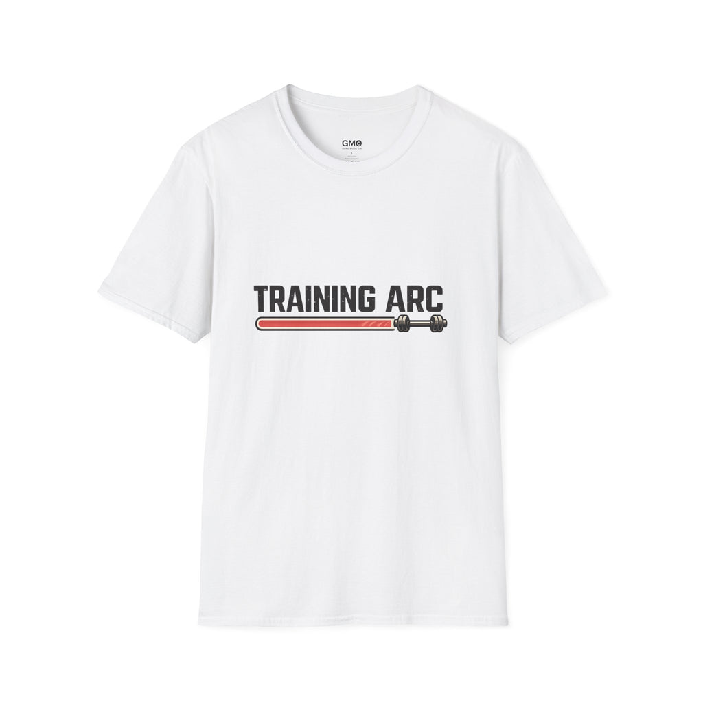 Training ARC T‑Shirt — Fitness Barbell Workout Tee