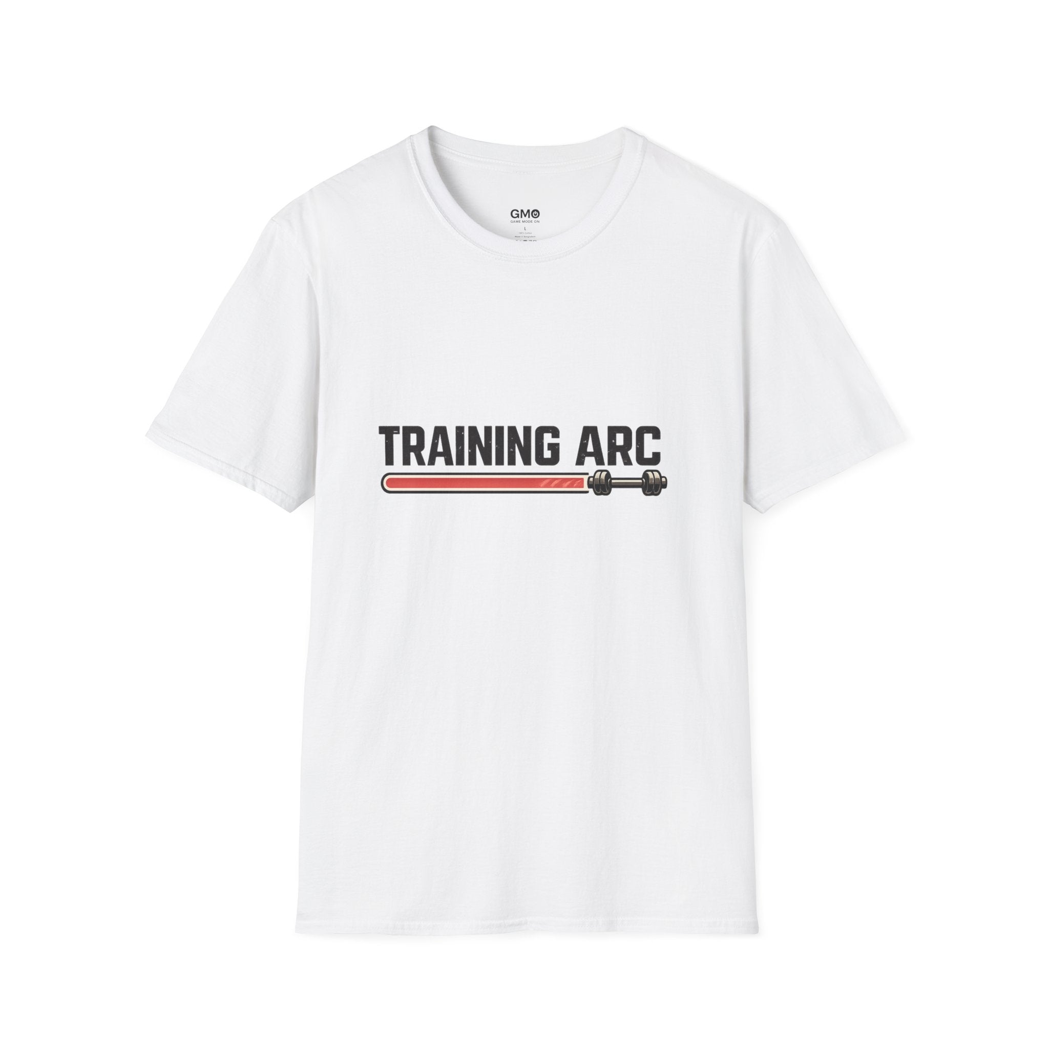 Training ARC T‑Shirt — Fitness Barbell Workout Tee