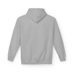 Silhouette Wave Hoodie — Abstract Blue Portrait Graphic