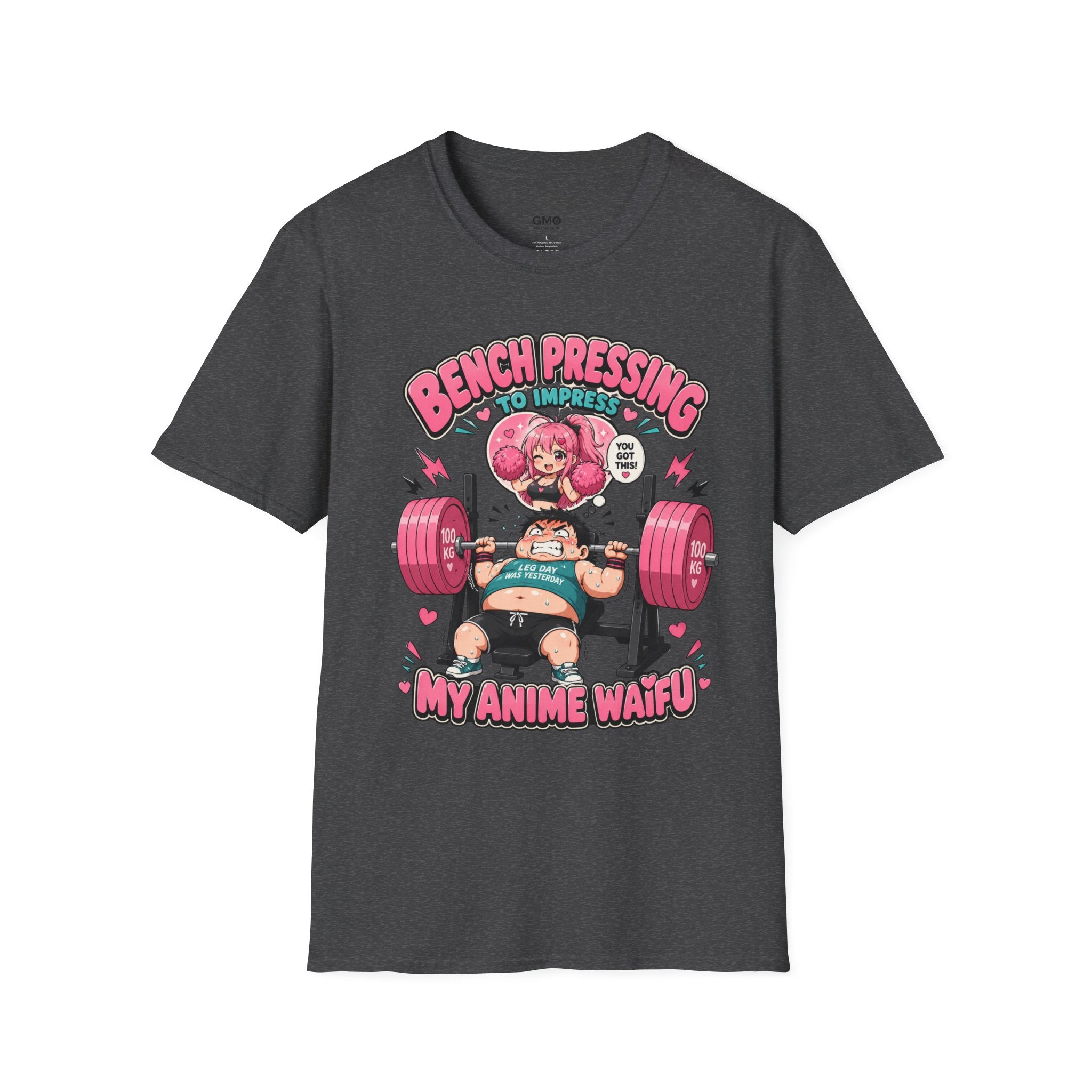 Bench Pressing to Impress My Anime Waifu