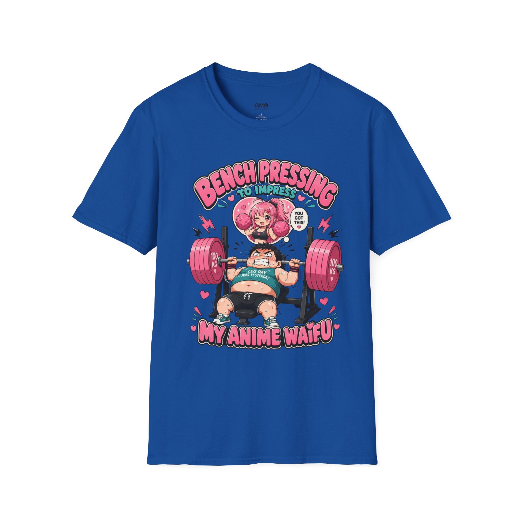 Bench Pressing to Impress My Anime Waifu