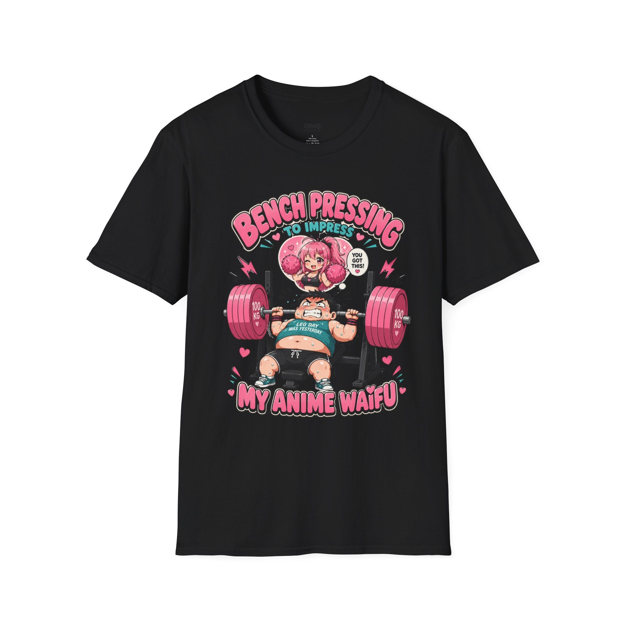 Bench Pressing to Impress My Anime Waifu