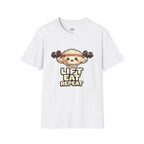 T-Shirt — 'Lift Eat Repeat' Cute Dumpling Fitness Tee