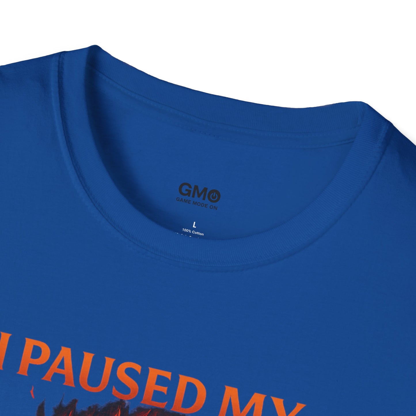 Anime Pause T-Shirt — "I Paused My Anime to Be Here" Graphic Tee