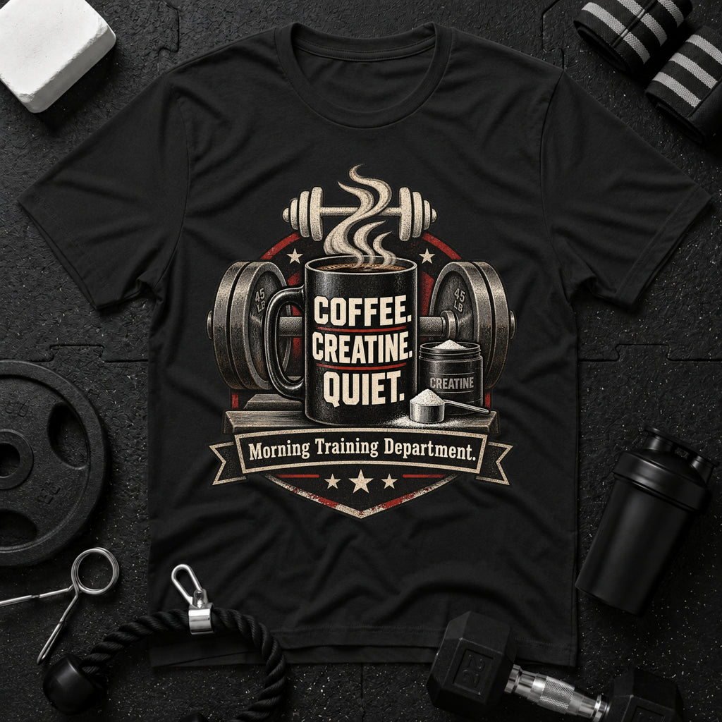 Coffee Creatine Quiet T-shirt