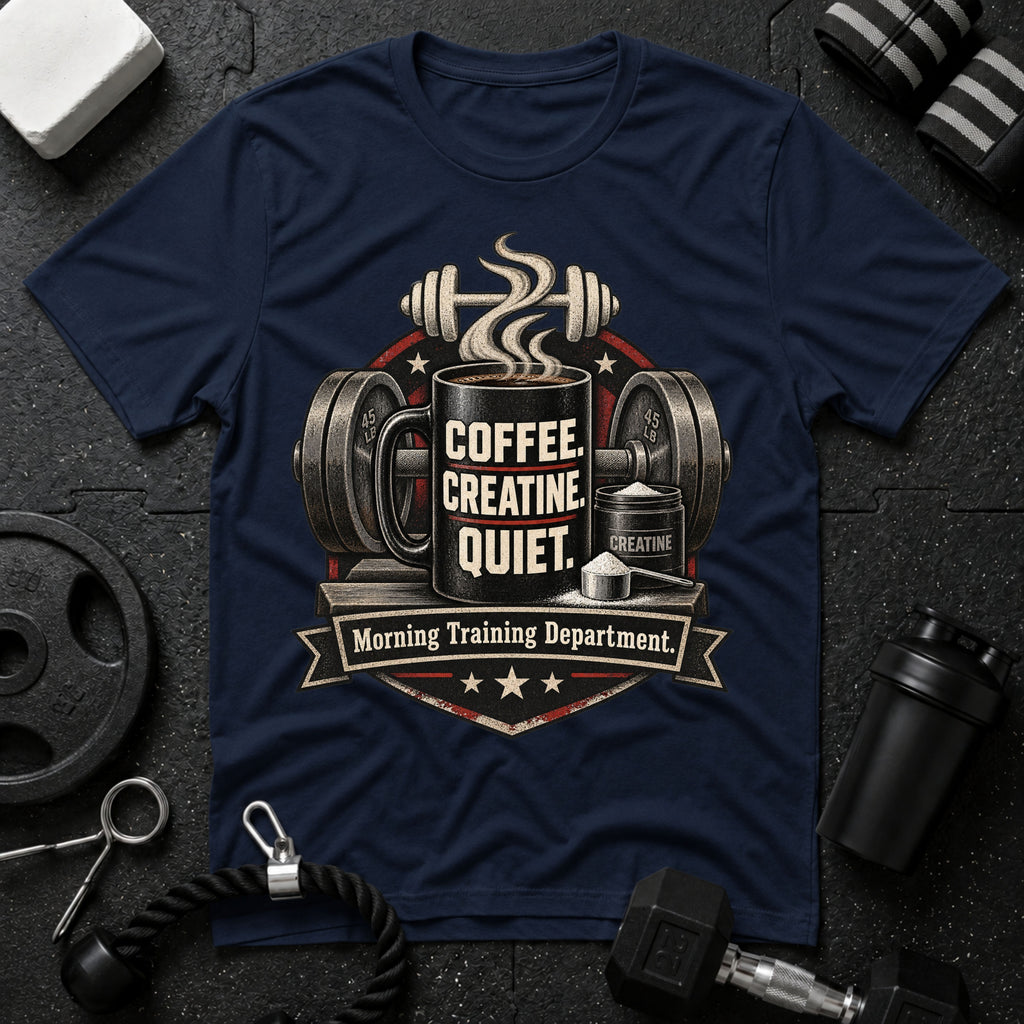 Coffee Creatine Quiet T-shirt