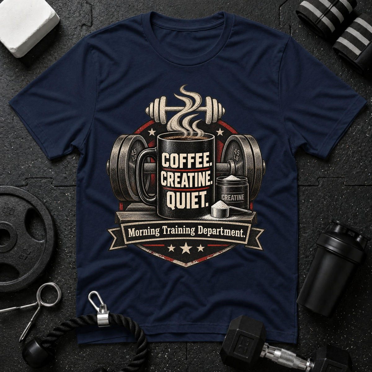 Coffee Creatine Quiet T-shirt