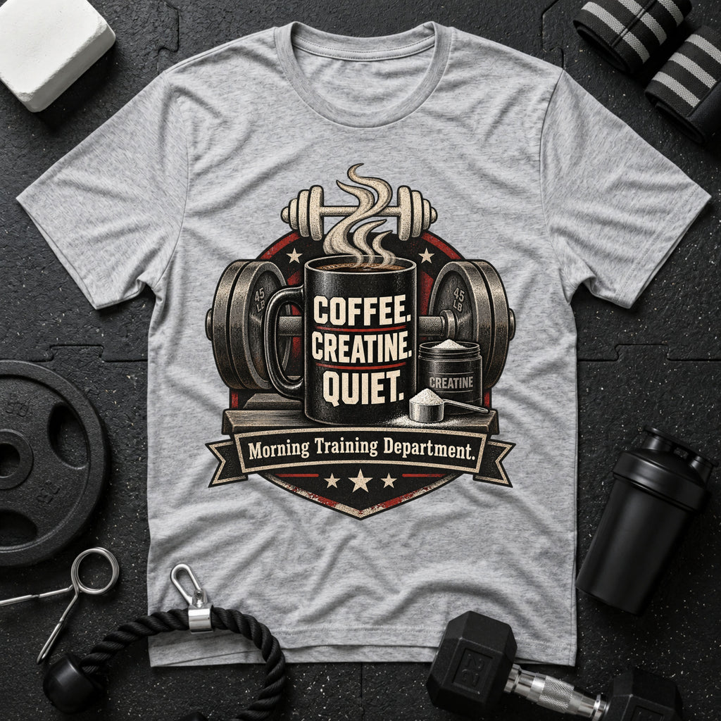 Coffee Creatine Quiet T-shirt