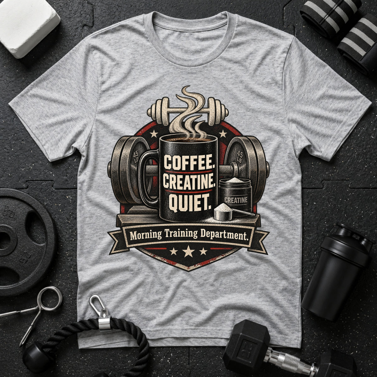 Coffee Creatine Quiet T-shirt