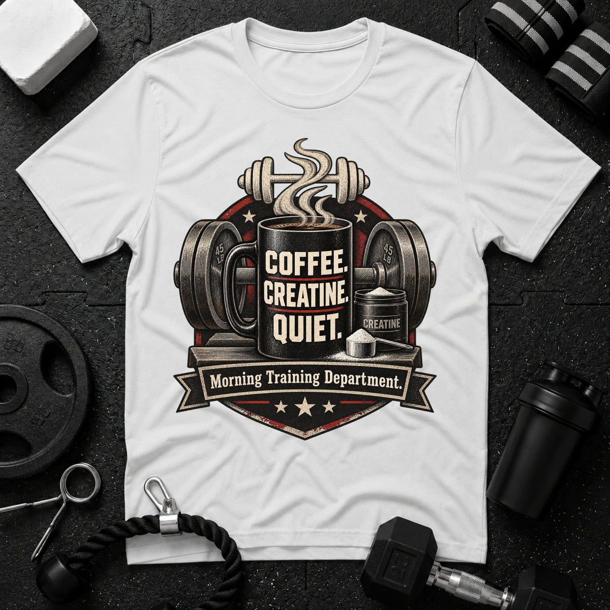 Coffee Creatine Quiet T-shirt
