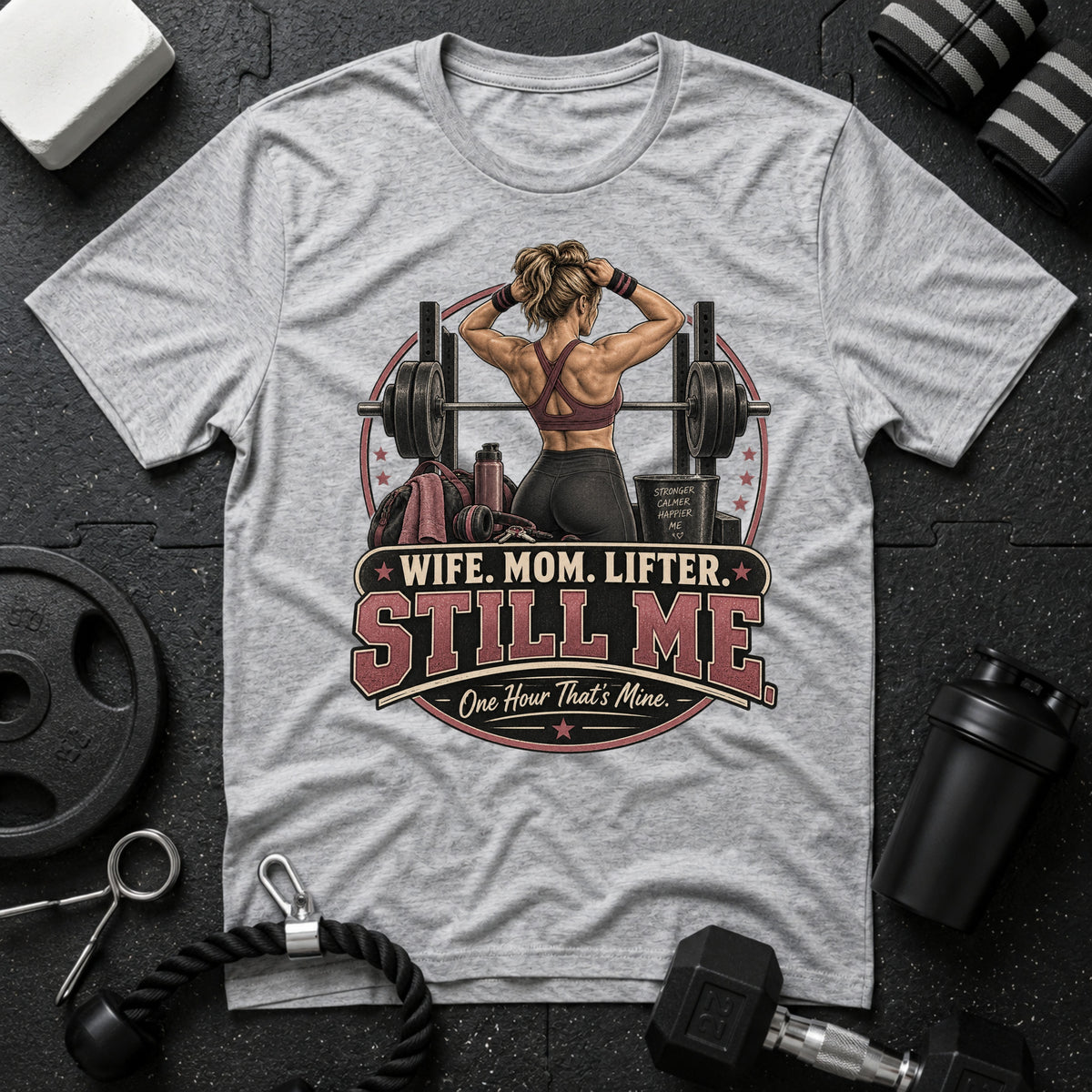 Wife Mom Lifter  T-shirt