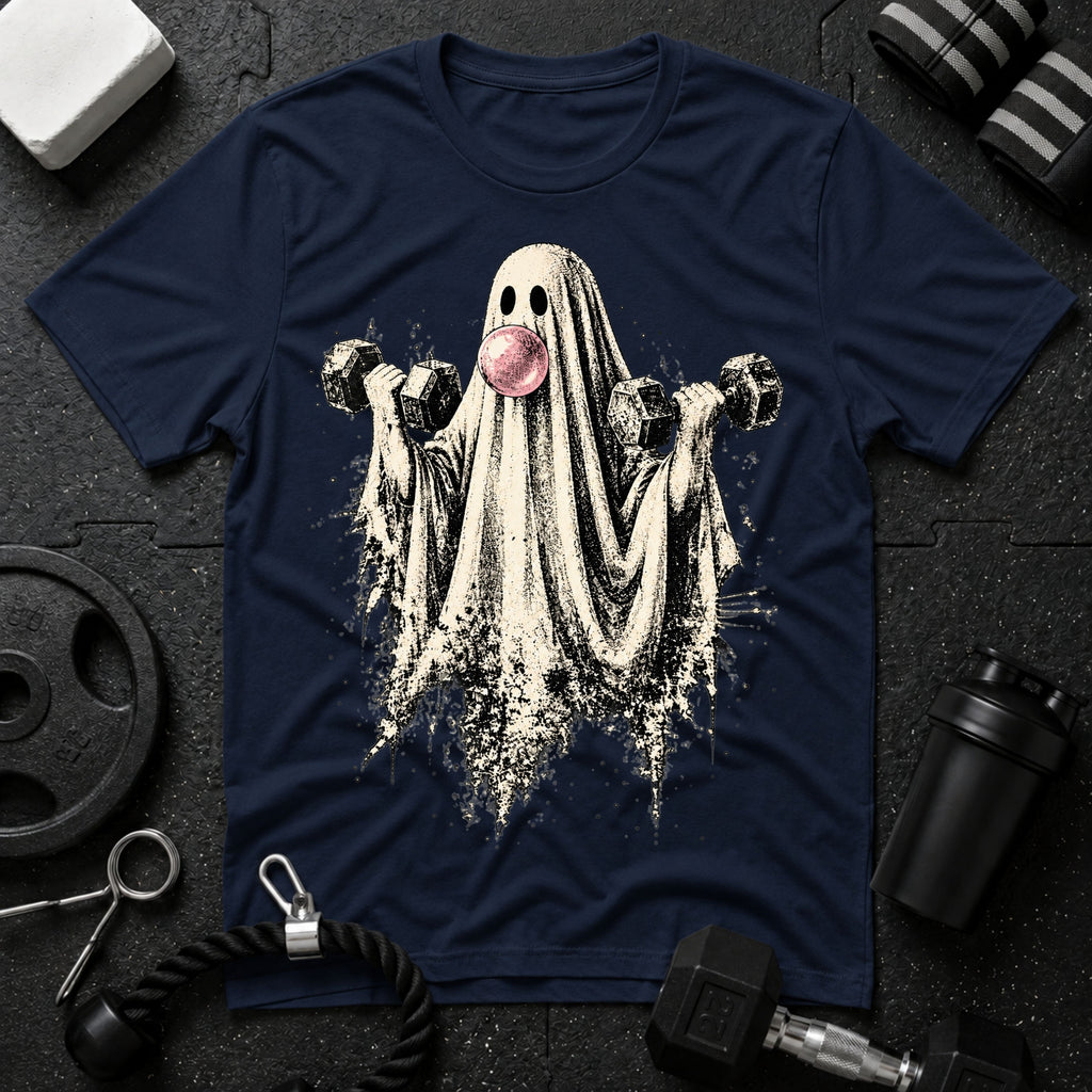 Ghost Lifting Weights T-Shirt