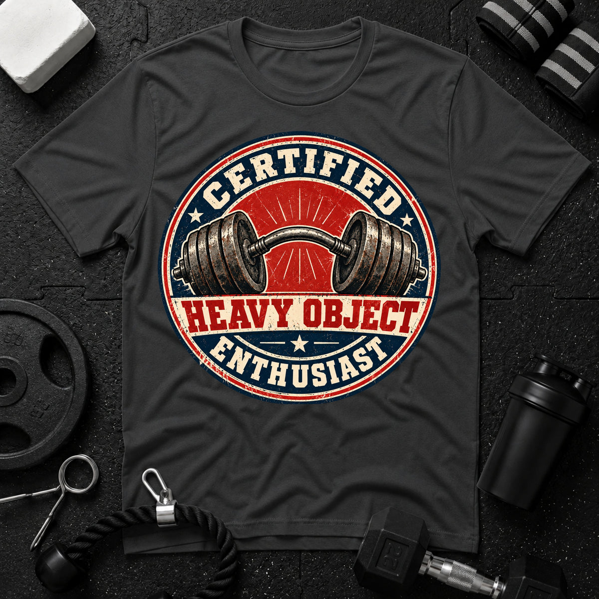 Certified Heavy Object Enthusiast T-Shirt