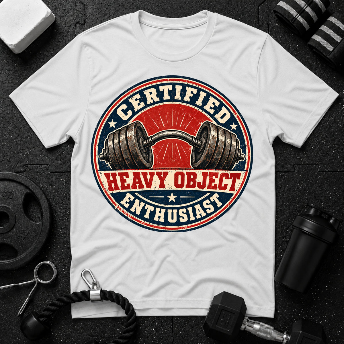 Certified Heavy Object Enthusiast T-Shirt