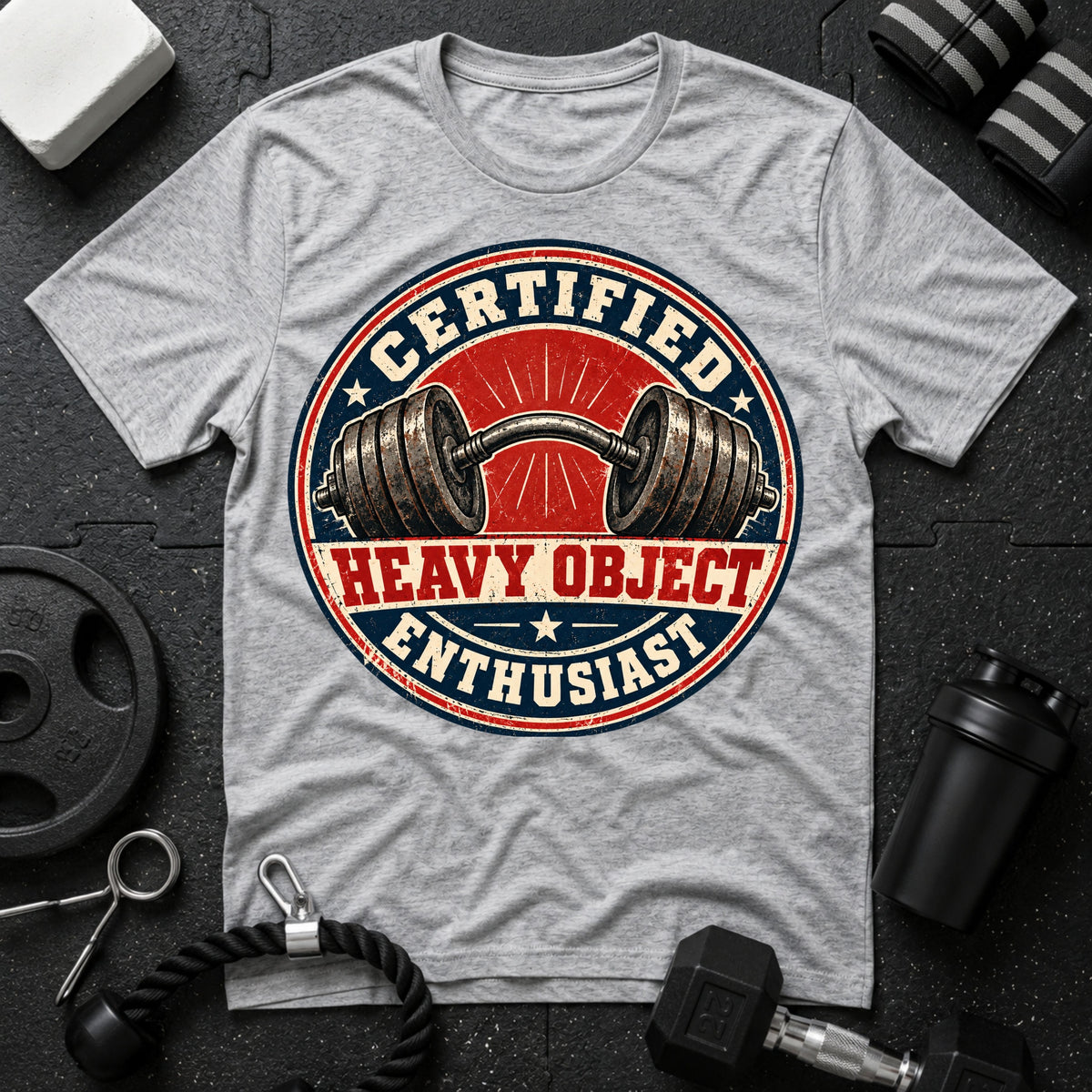 Certified Heavy Object Enthusiast T-Shirt