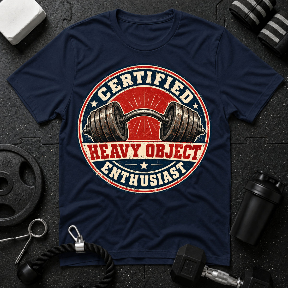 Certified Heavy Object Enthusiast T-Shirt