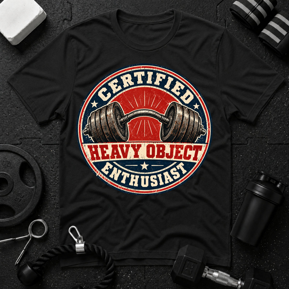 Certified Heavy Object Enthusiast T-Shirt