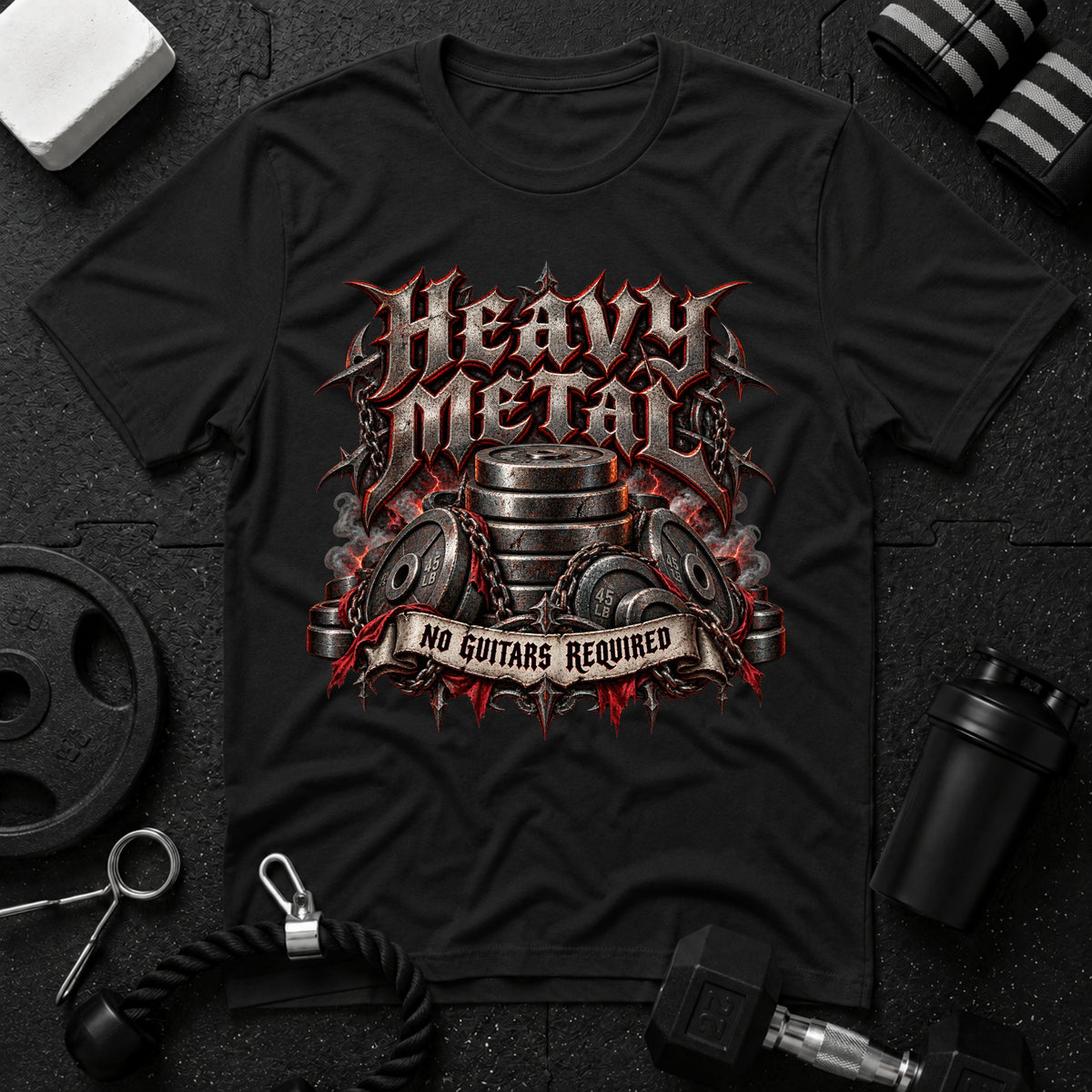 Heavy Metal Drum T-Shirt