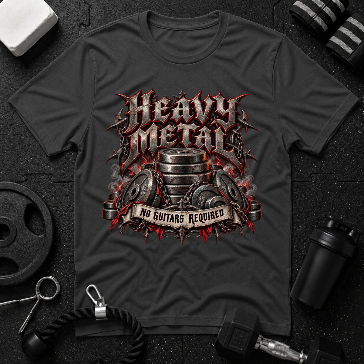 Heavy Metal Drum T-Shirt
