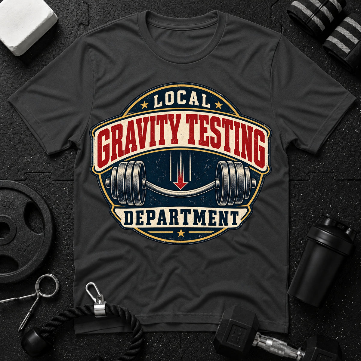 Gravity Testing Department T-Shirt