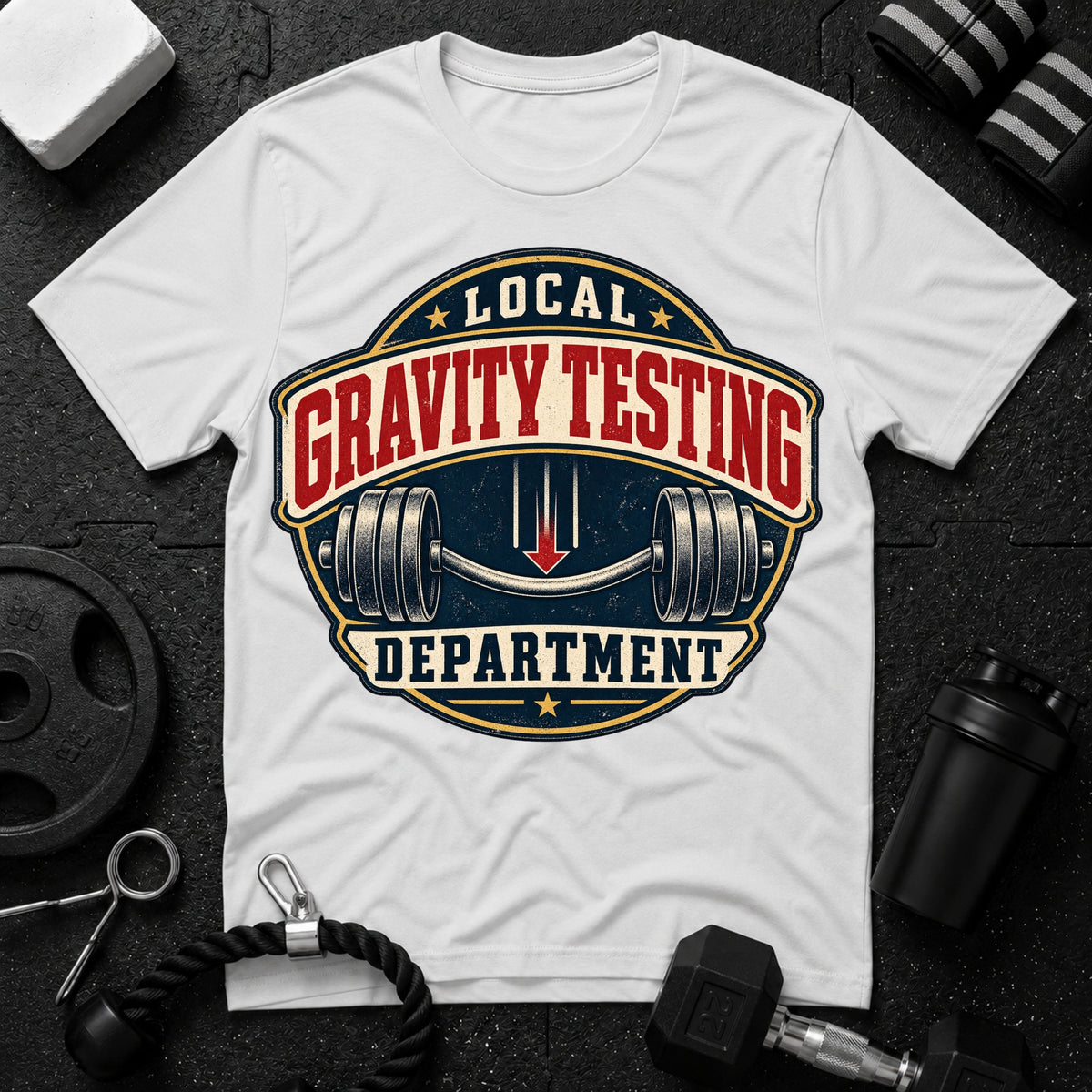 Gravity Testing Department T-Shirt