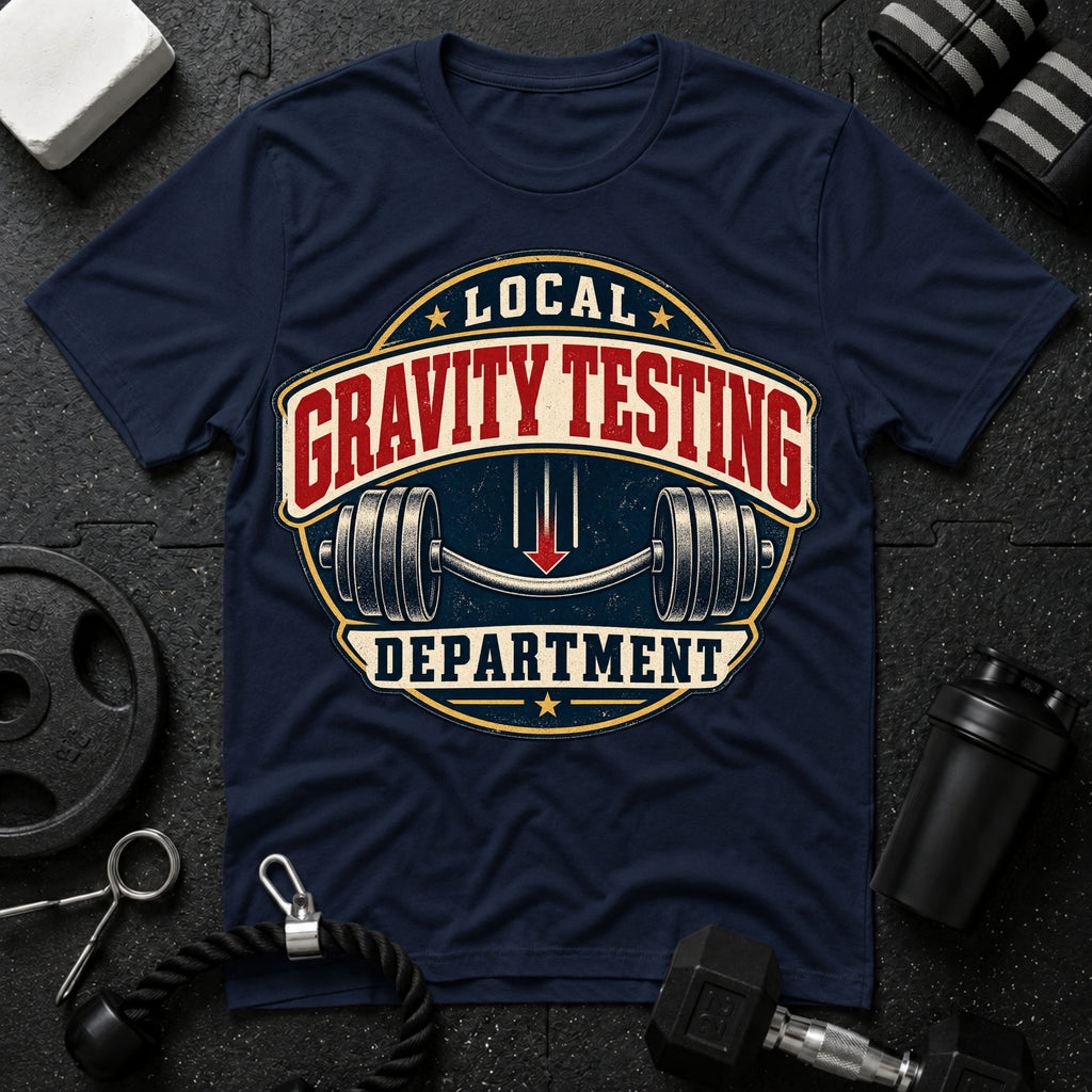 Gravity Testing Department T-Shirt
