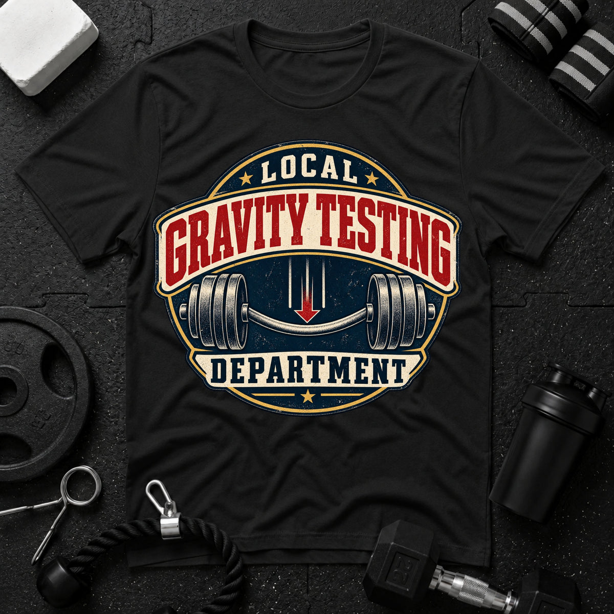 Gravity Testing Department T-Shirt