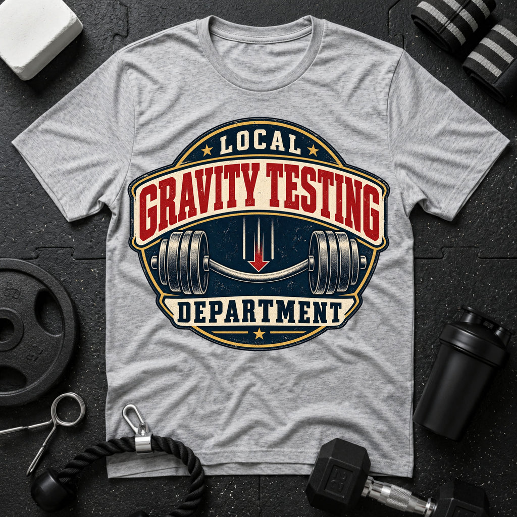 Gravity Testing Department T-Shirt