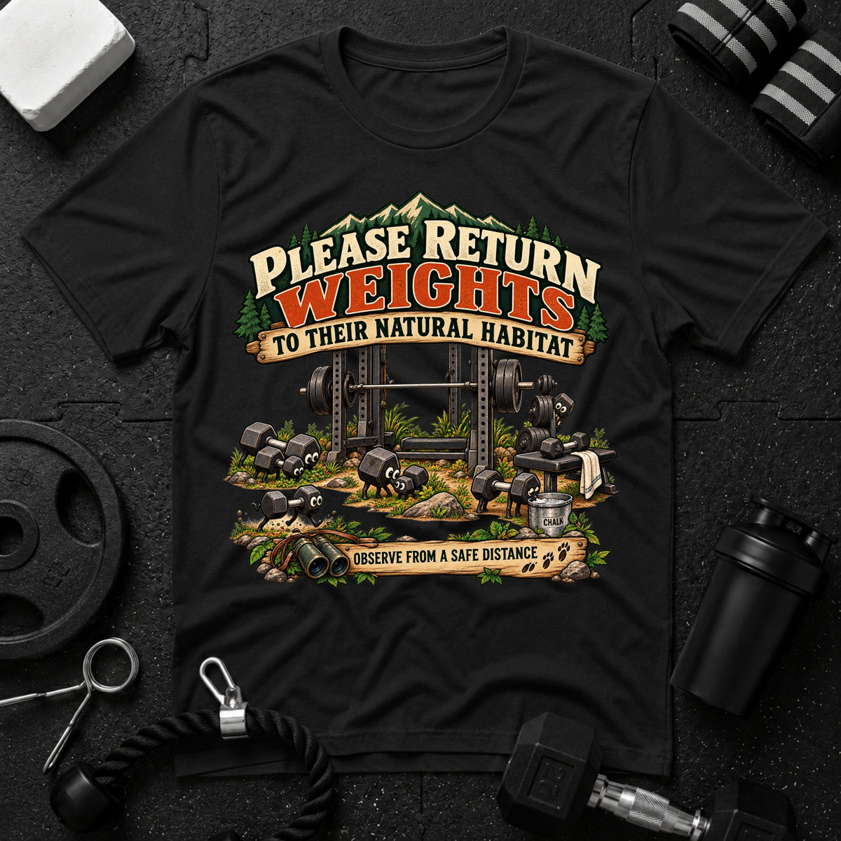 Please Return Weights T-Shirt