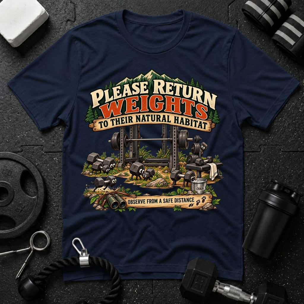 Please Return Weights T-Shirt