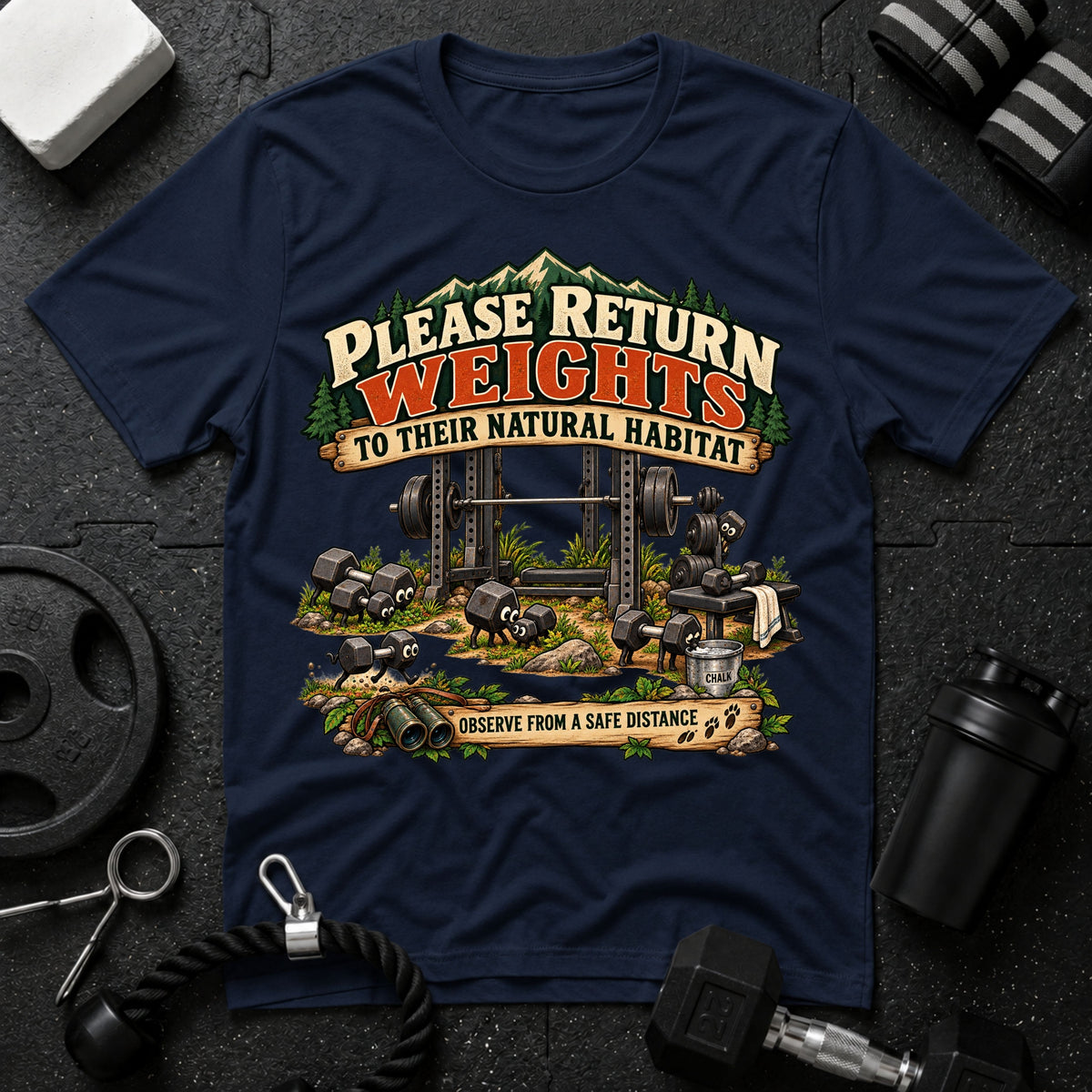 Please Return Weights T-Shirt