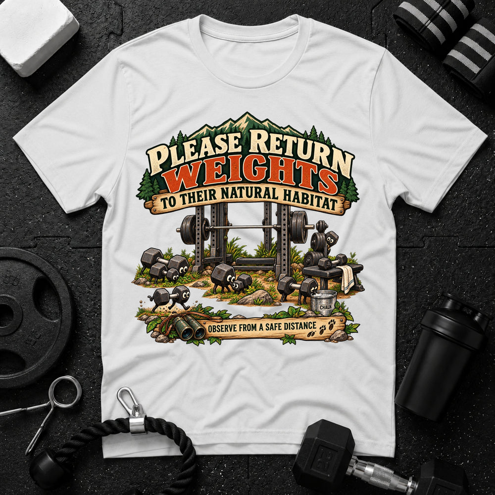 Please Return Weights T-Shirt