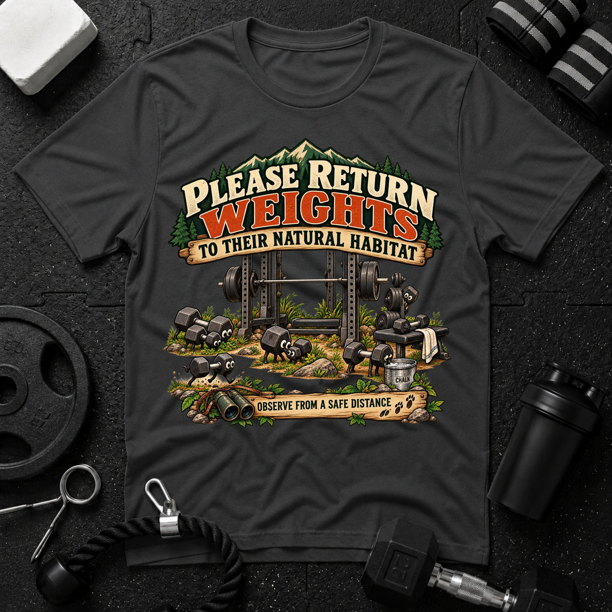 Please Return Weights T-Shirt
