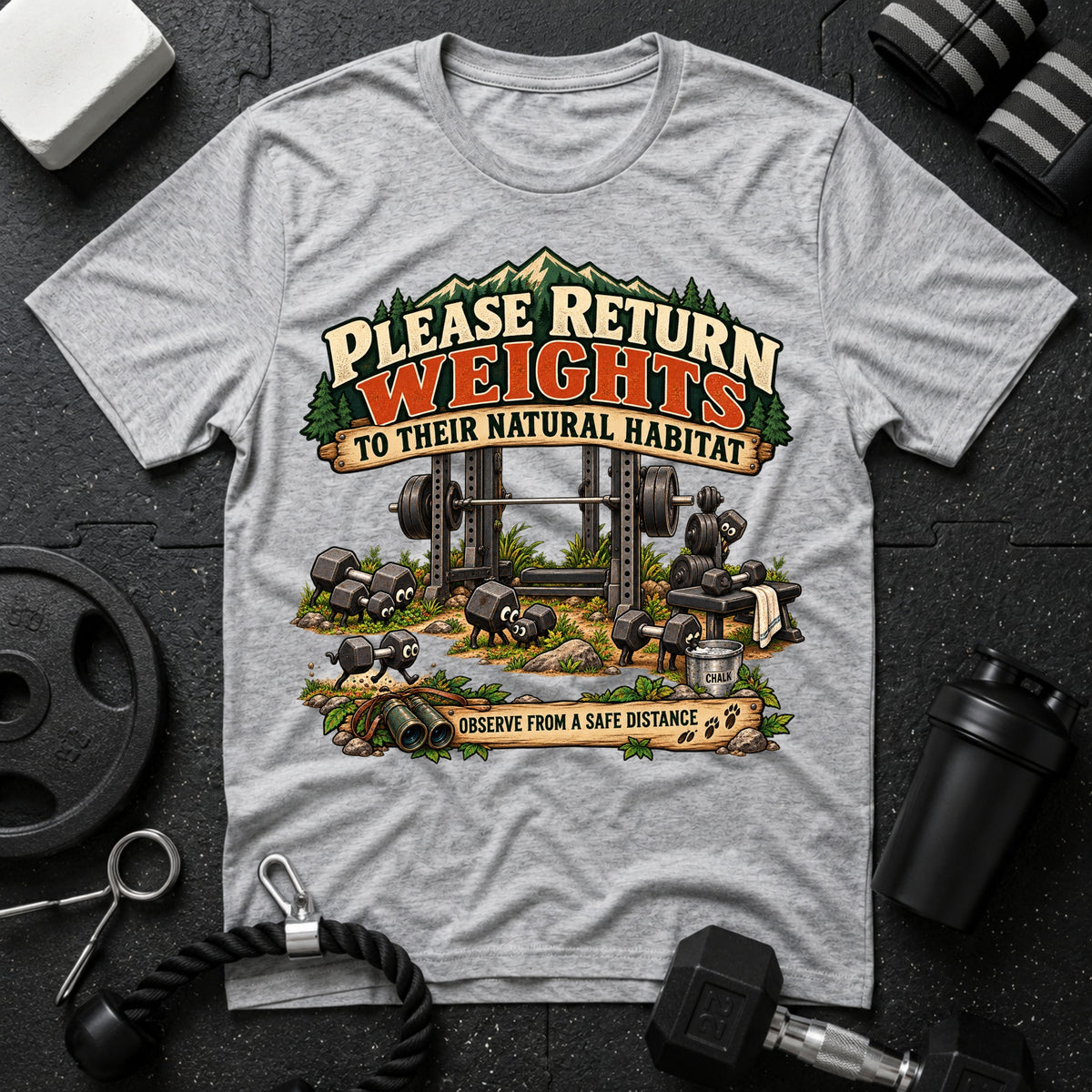 Please Return Weights T-Shirt