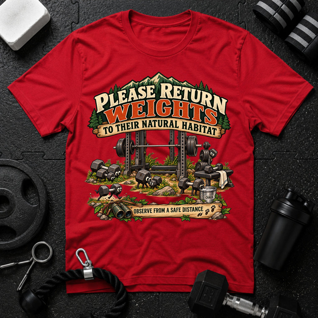 Please Return Weights T-Shirt
