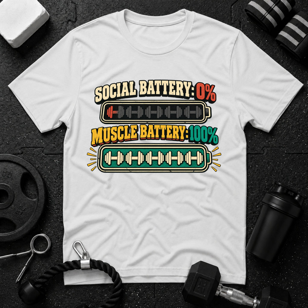 Social Battery 0% T-Shirt