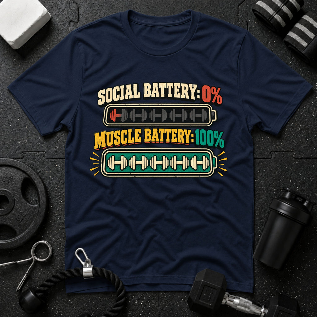 Social Battery 0% T-Shirt