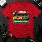 Social Battery 0% T-Shirt