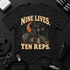 Nine Lives Ten Reps  T-Shirt