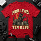 Nine Lives Ten Reps  T-Shirt