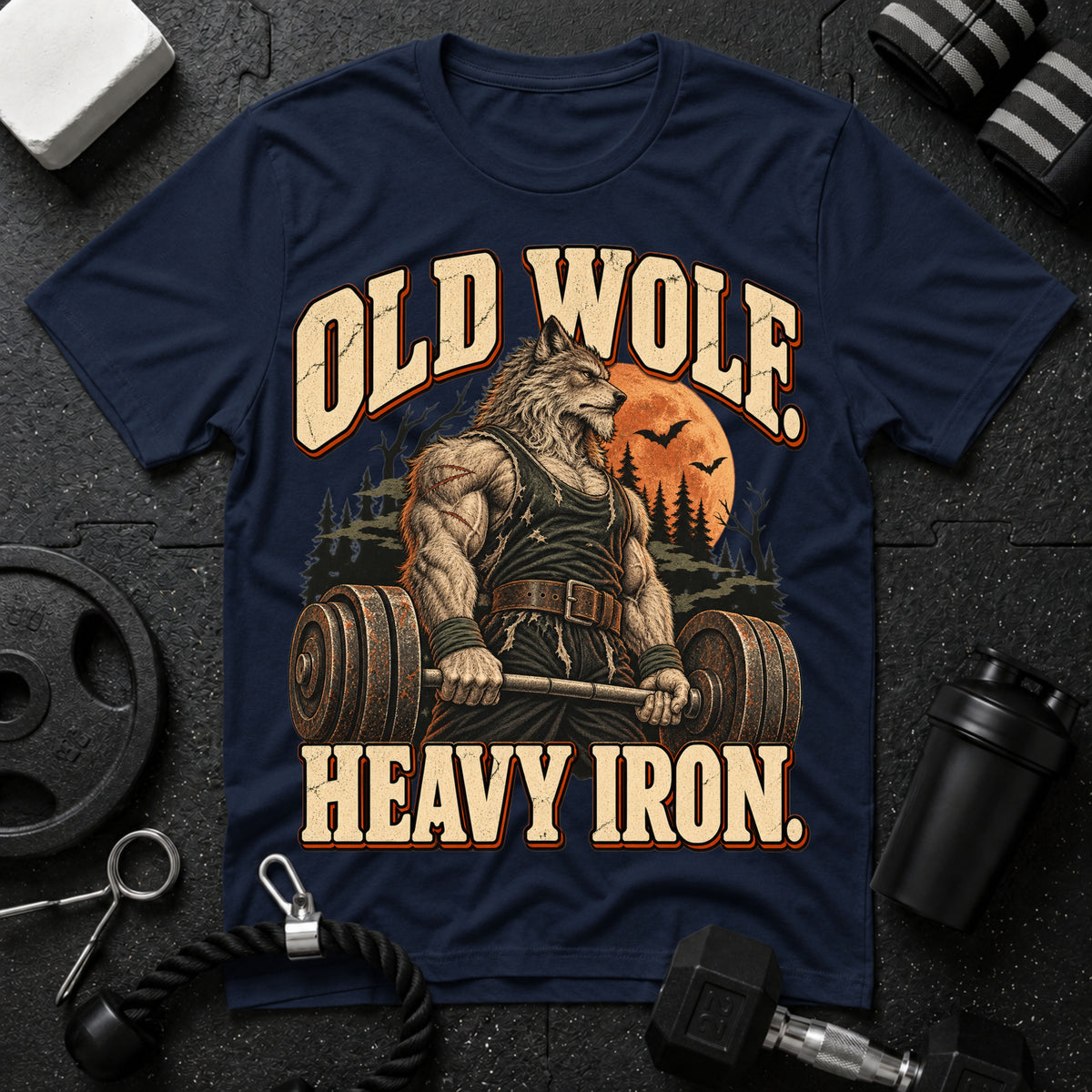 Old Wolf Heavy Iron T-Shirt