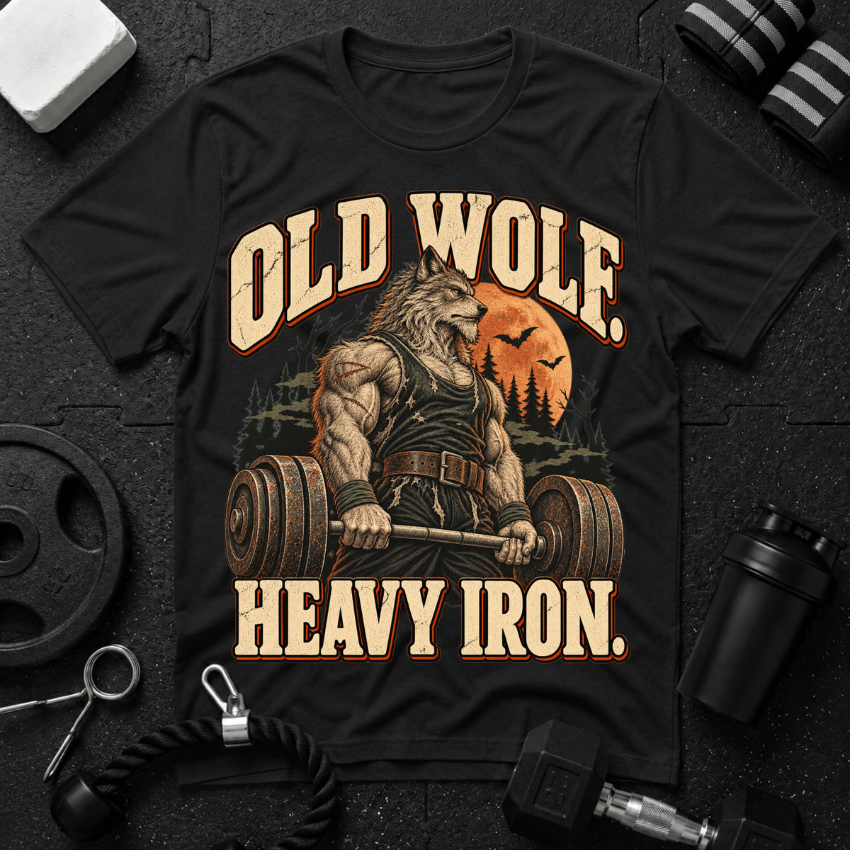 Old Wolf Heavy Iron T-Shirt