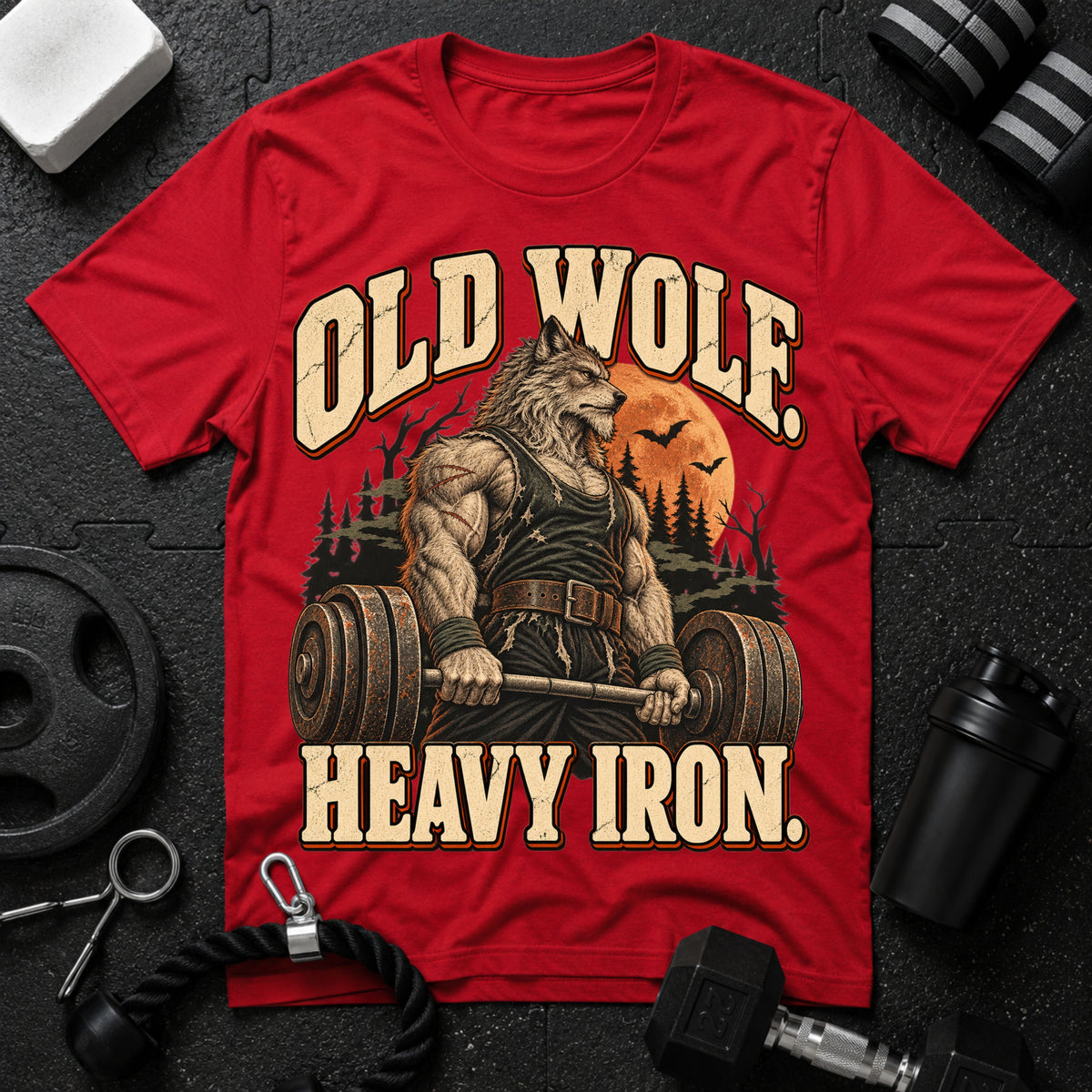 Old Wolf Heavy Iron T-Shirt