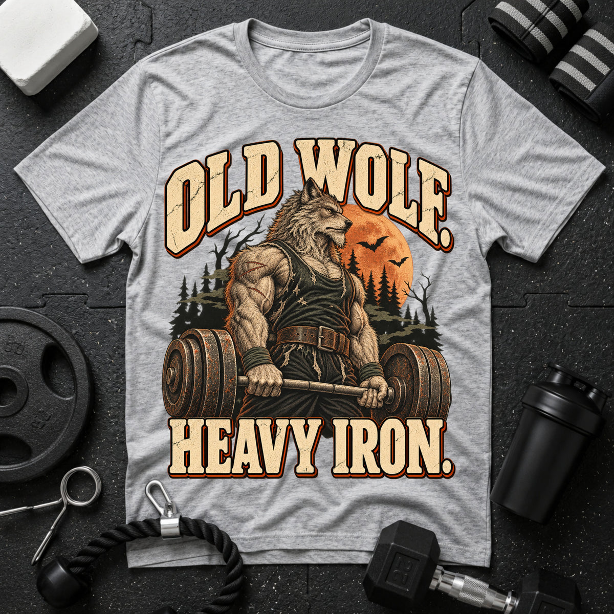 Old Wolf Heavy Iron T-Shirt
