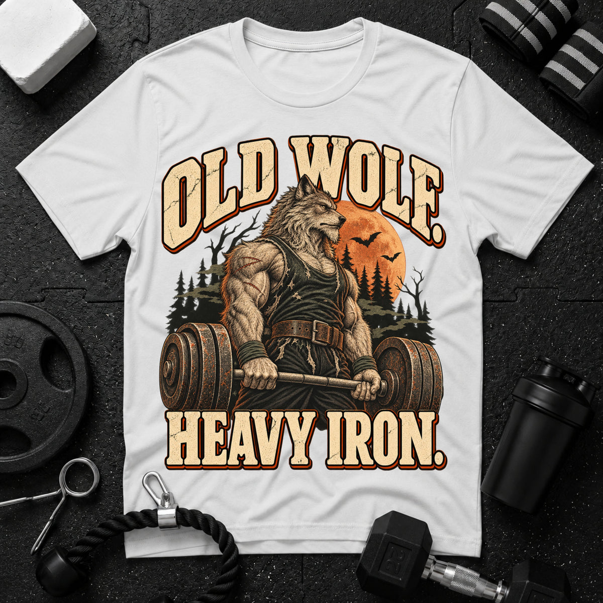 Old Wolf Heavy Iron T-Shirt
