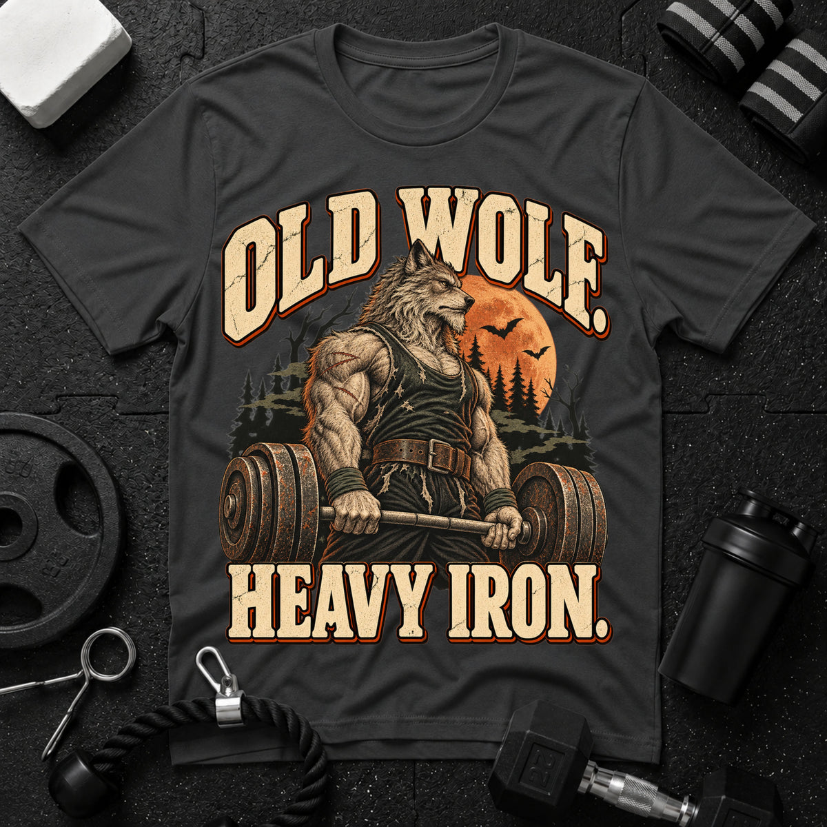 Old Wolf Heavy Iron T-Shirt