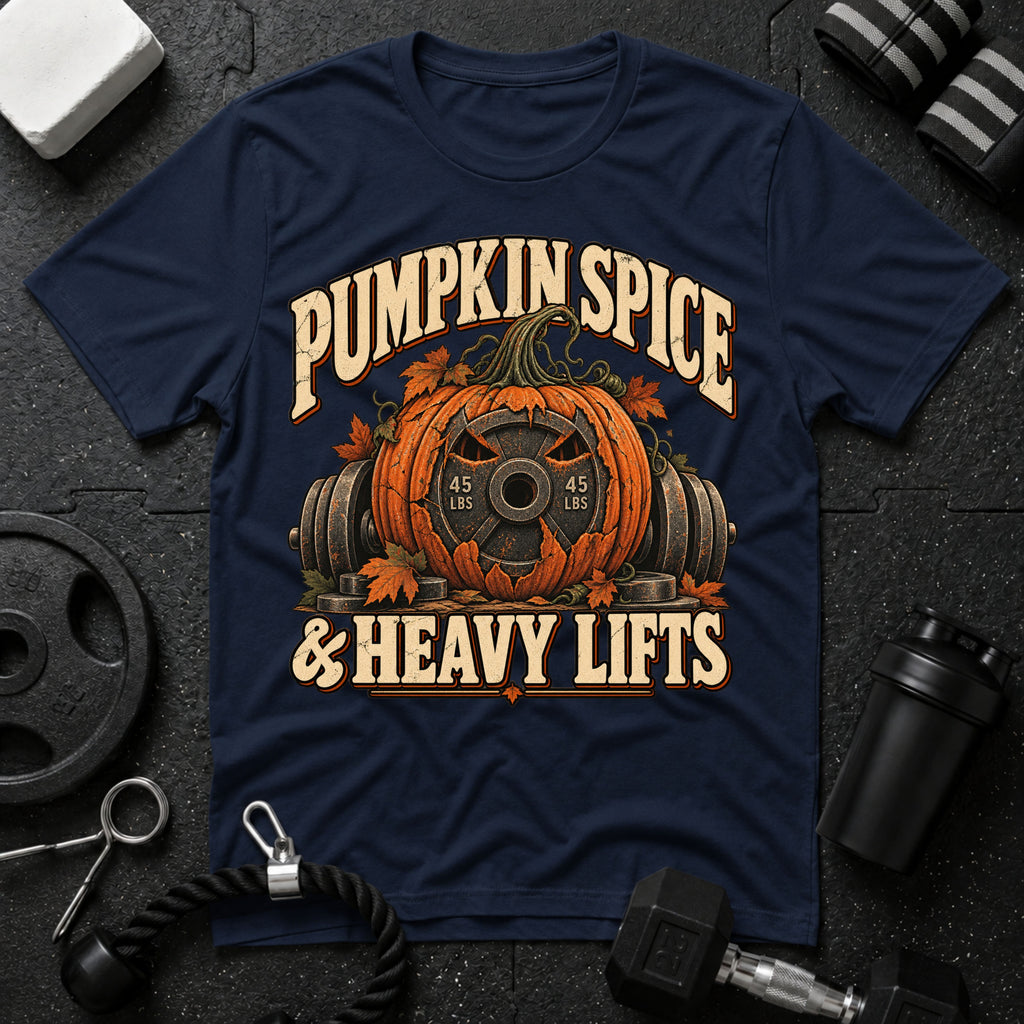 Pumpkin Spice & Heavy Lifts T-Shirt