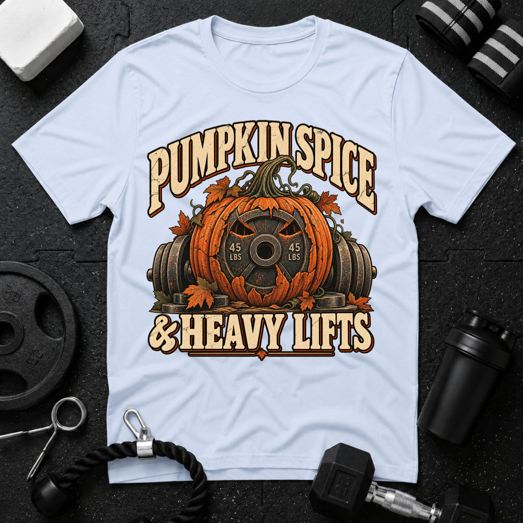Pumpkin Spice & Heavy Lifts T-Shirt